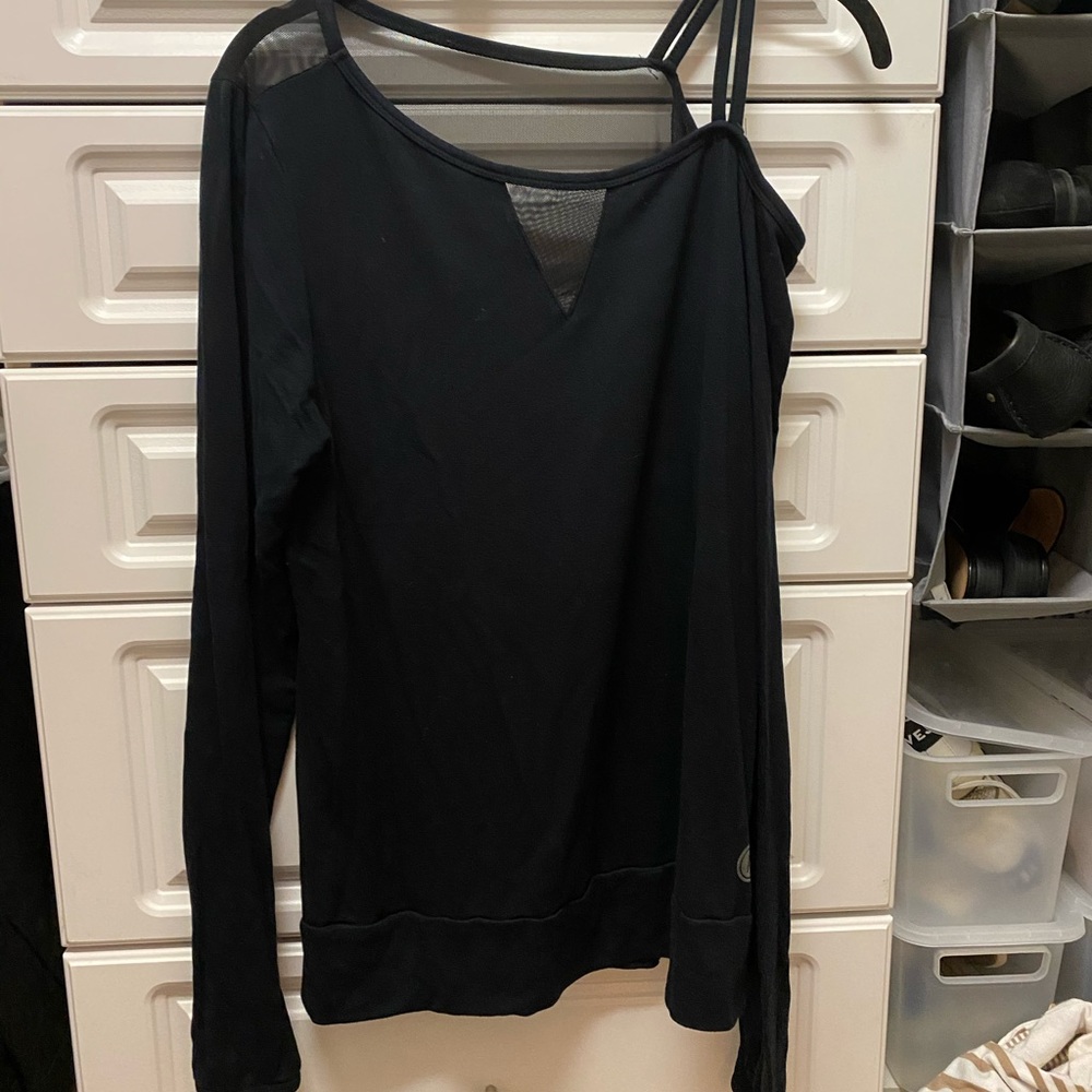 Pure Barre Off the Shoulder Sweatshirt